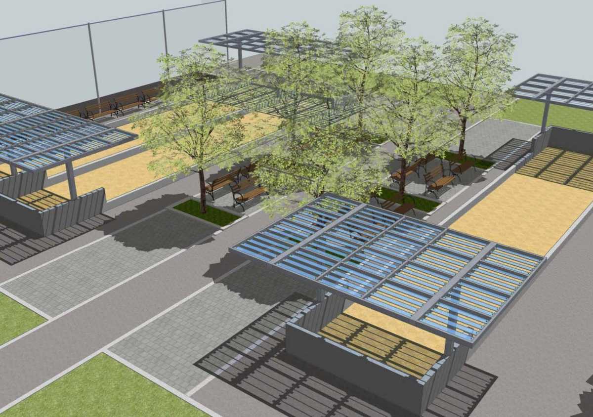 Q102-111M Juniper Bocce Courts Rendering