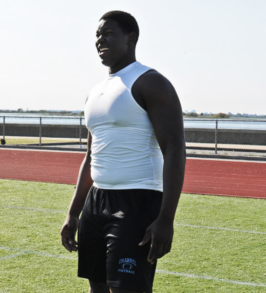 Beach Channel lineman commits to being Husky