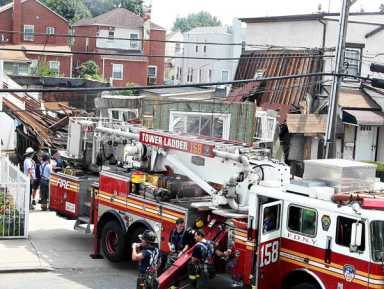 Building collapse traps two in Laurelton: BNN