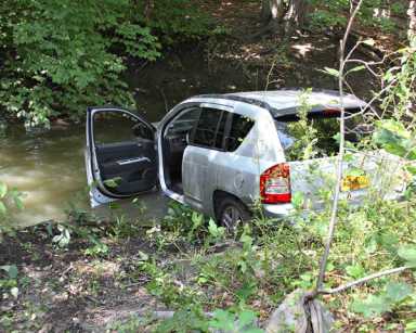 Woman removed from car in ditch: FDNY