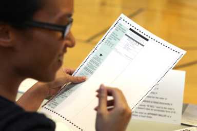 Board of Election increases size of print on ballots