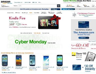 Amazon.com Cyber Monday