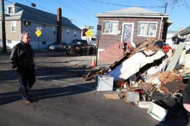 Bloomberg Sandy damage Queens