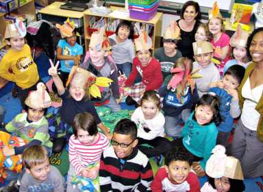 Youngsters take part in heartwarming storm relief effort