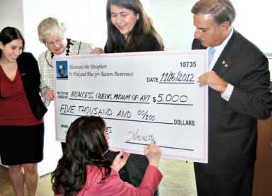 Assemblyman Weprin lifts up autism program