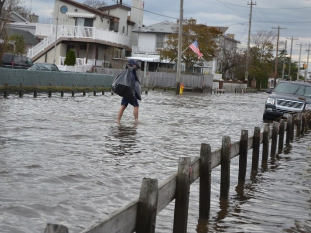 sandy flood