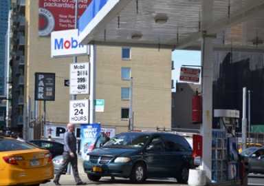 gas station