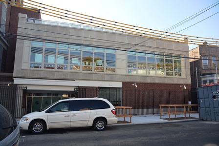 New addition outside