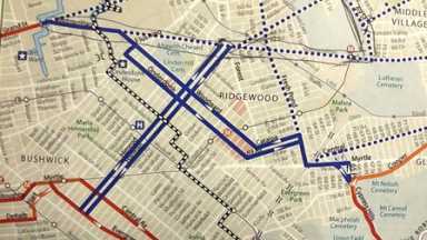 Proposed bike lanes