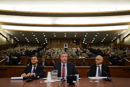 de Blasio pre-k testimony