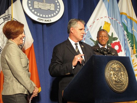 Jim Gennaro at City Hall