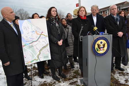 Douglaston press conference