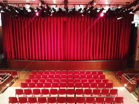 The theater at Flushing Town Hall