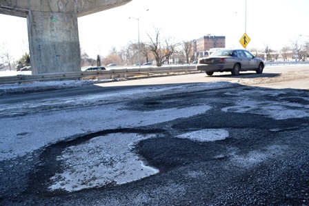 potholes