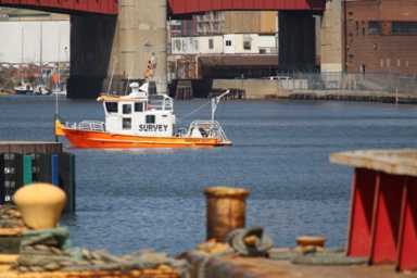 Newtown Creek dredge work