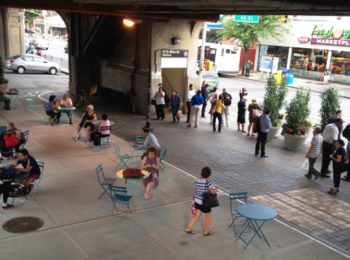 Aerial Shot of Bliss Plaza