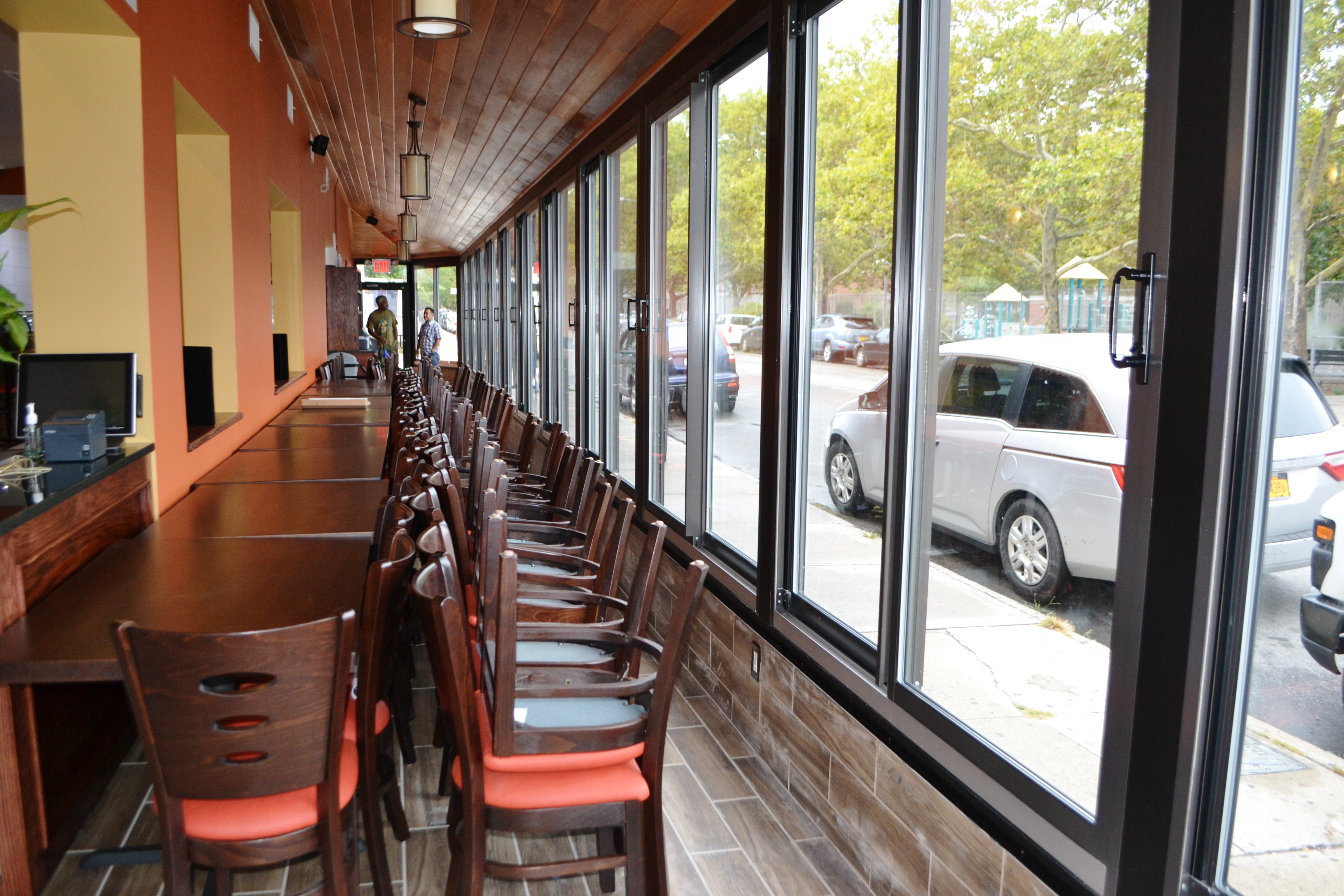 large windows