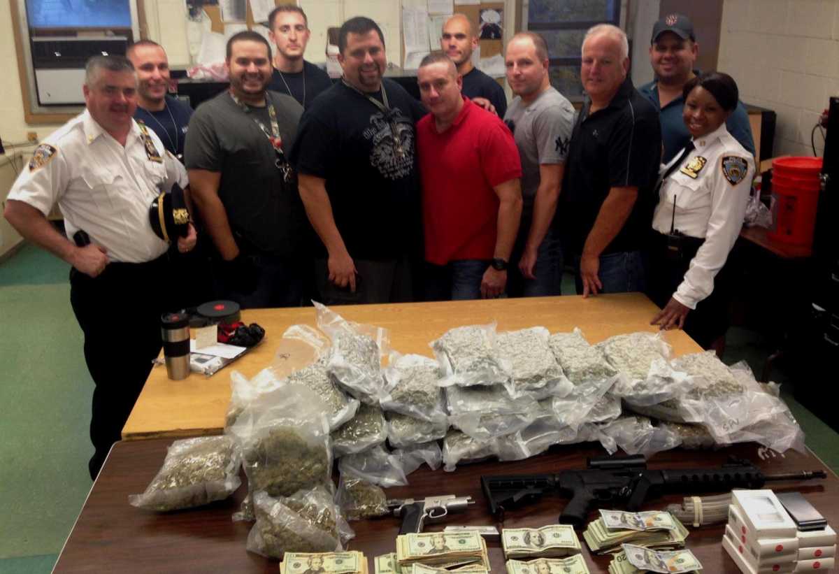 105 Pct. Guns-Marijuana Arrest