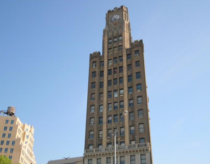 LIC clock tower horizontal