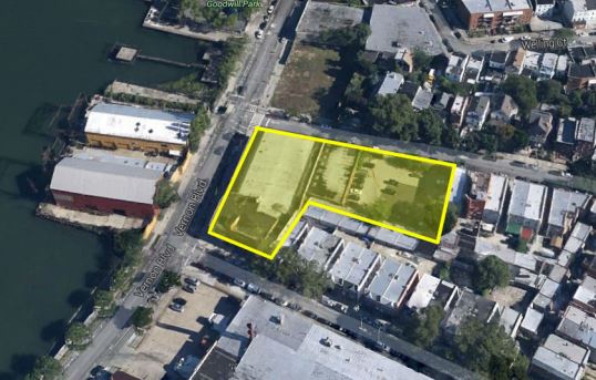 30-55 Vernon Boulevard Ariel