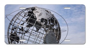 Globe License Plate