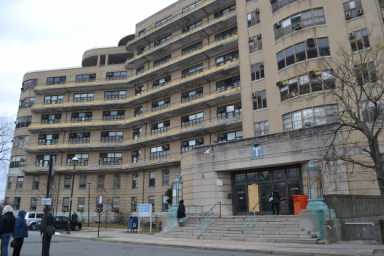 Plans for the T-Building were revealed during a Community Board 8 meeting.