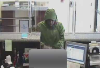 bank robbery suspect