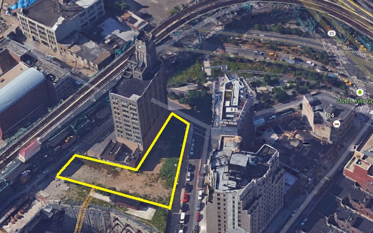 70-story building site