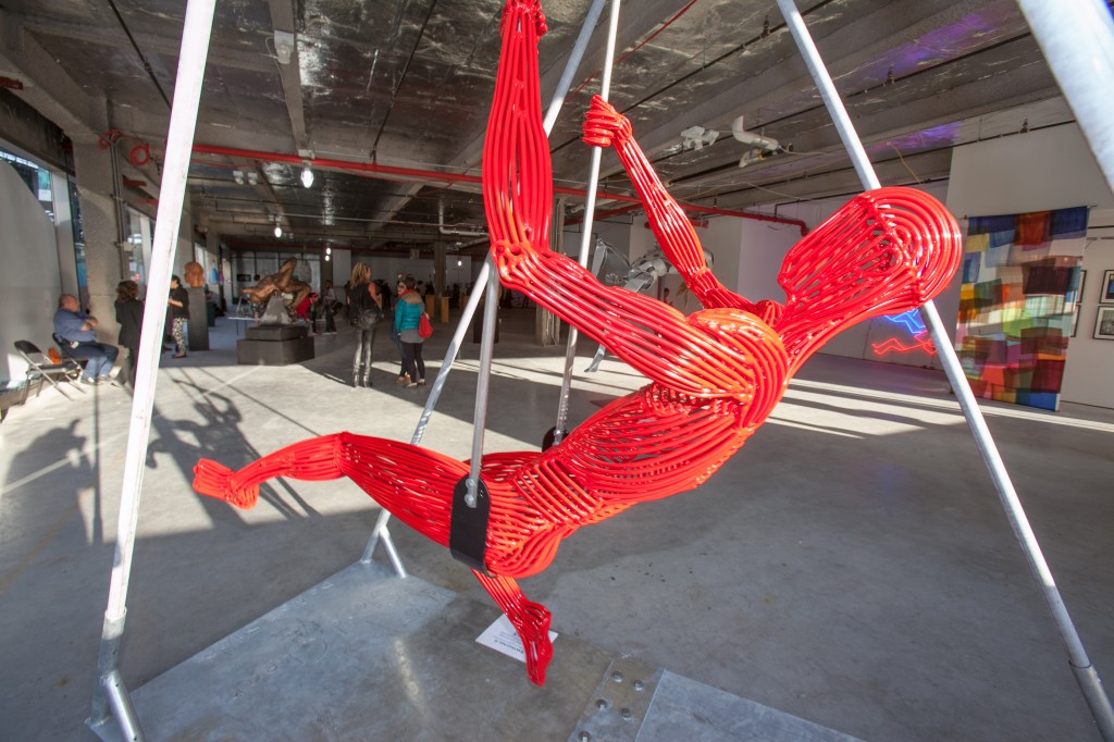 Sculpture by Jack Howard-Potter at last year's LIC Arts Open.