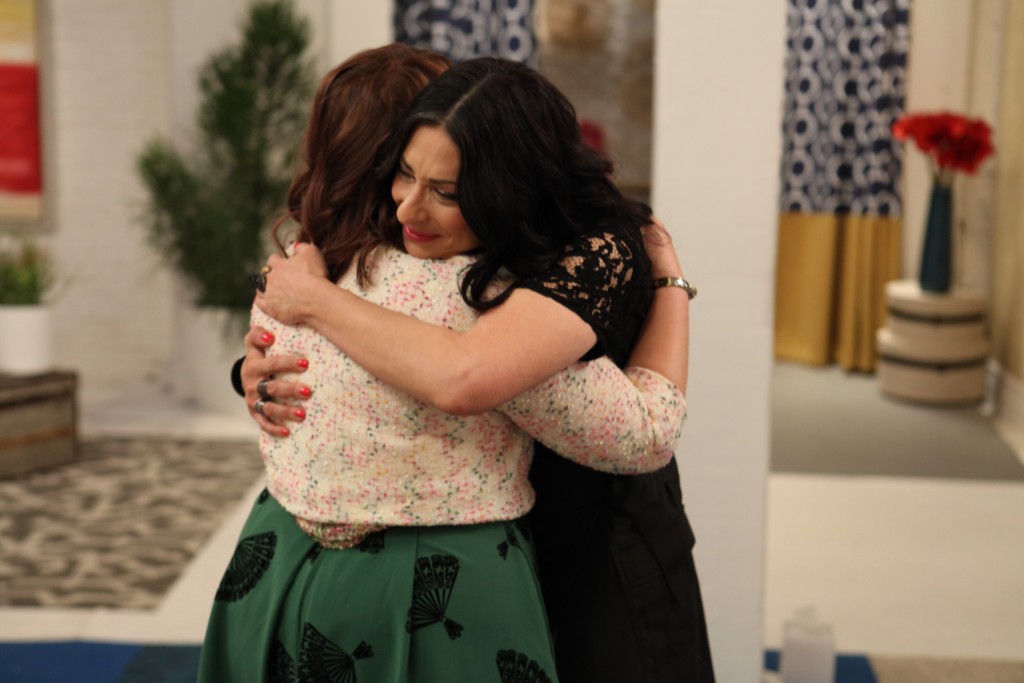 Stacy London with Sarah in her after look.