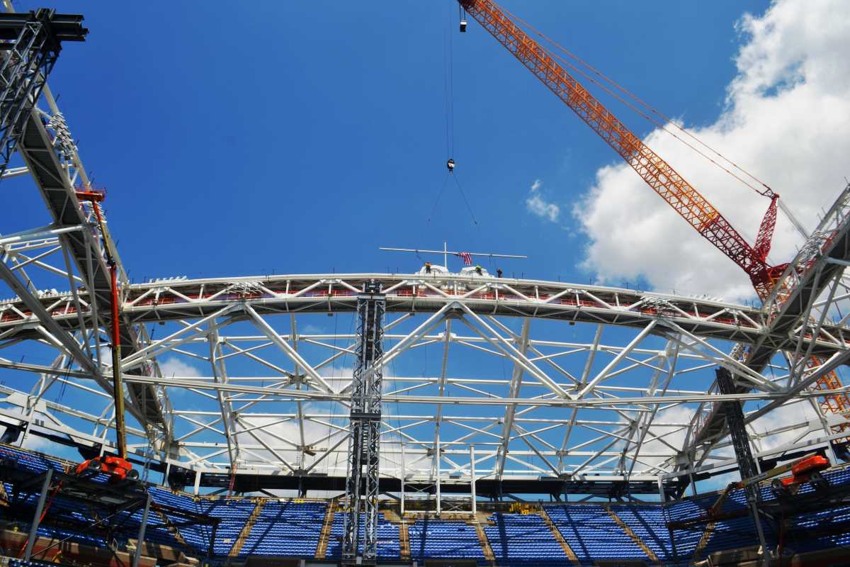 Final beam