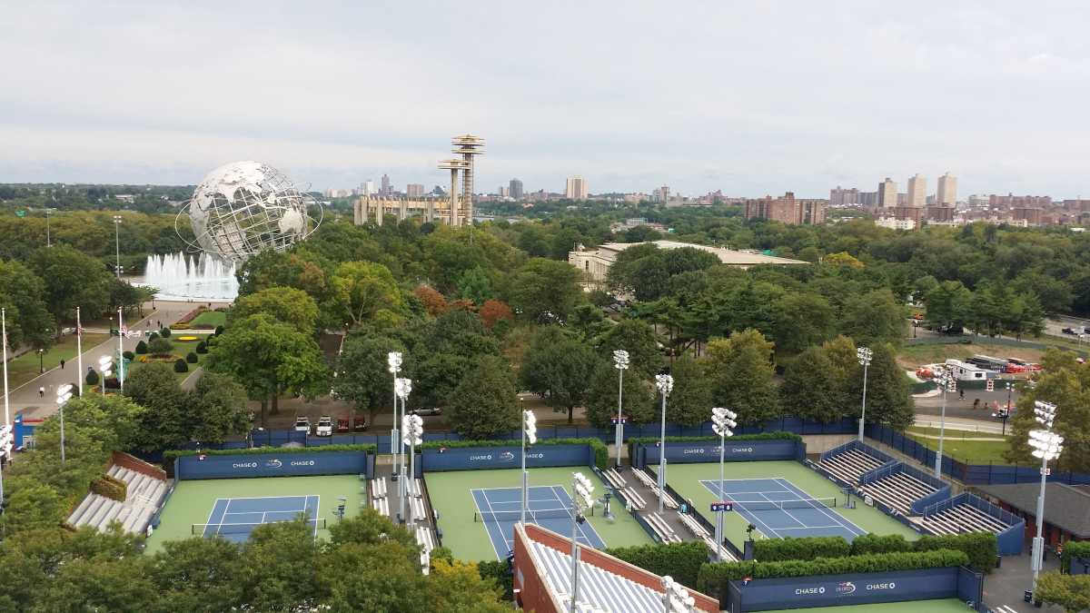 Tennis courts
