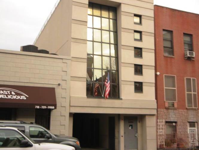 The building at 10-09 49th Street