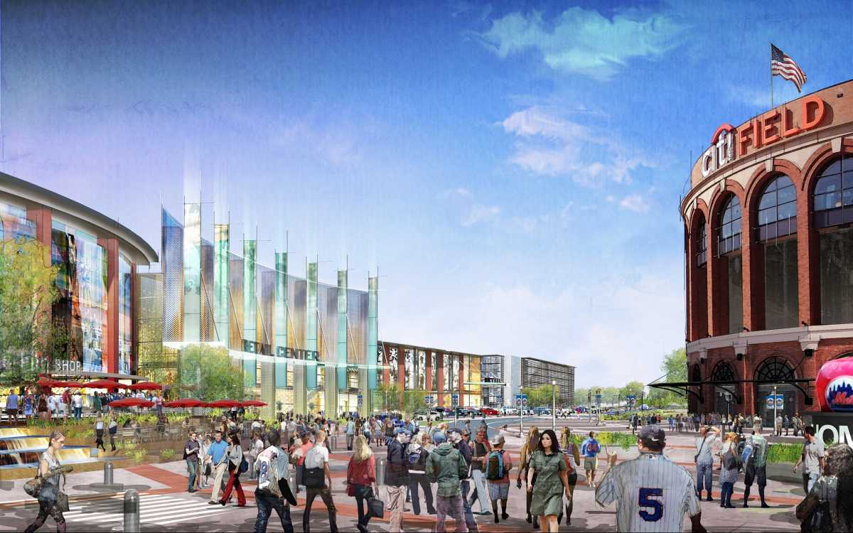 CITI FIELD MALL RENDERING