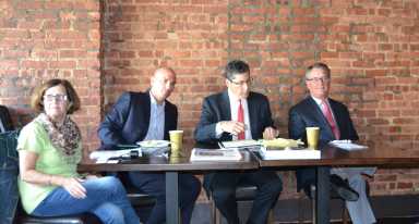 The Myrtle Avenue BID hosted a real estate conference to discuss the future of Myrtle Avenue.