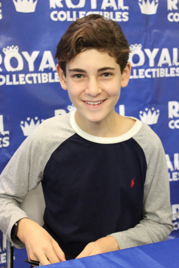 David Mazouz will be on set as Fox's hit show "Gotham" films scenes in Maspeth's Knockdown Center on Monday.