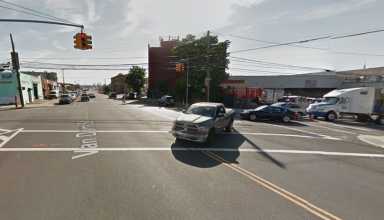 A 54-year-old man was fatally struck by a car at the corner of Van Dam Street and Starr Avenue in Long Island City Wednesday night.