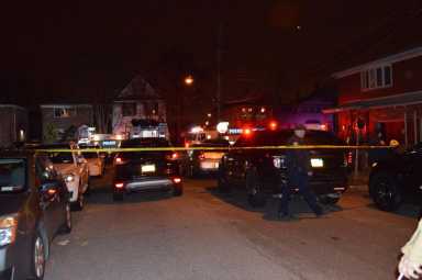 Residents say that helicopters circled overhead as the incident took place the day after Christmas.