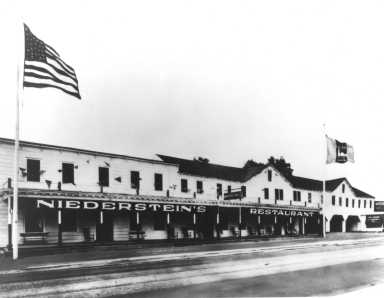 Niederstein's Restaurant in Middle Village, as it appeared in 1939.