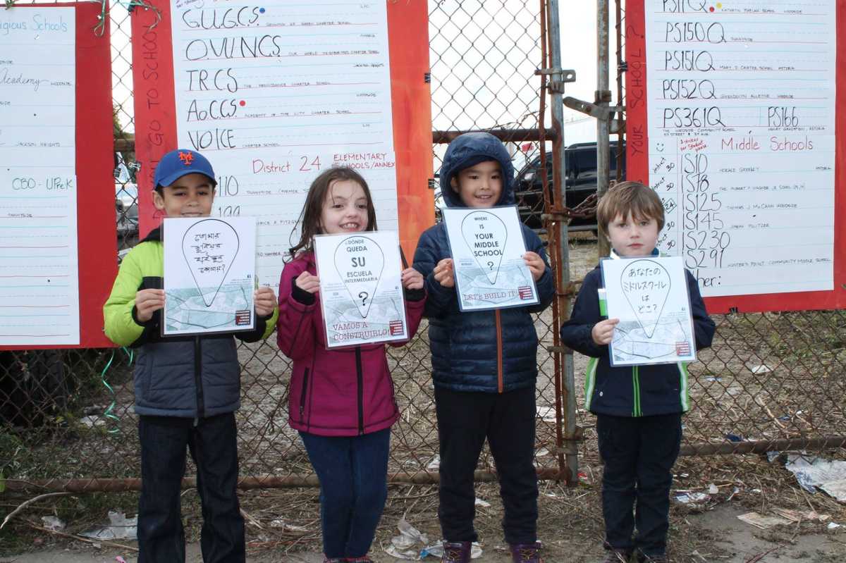 Students petition for a new school in School District 30.