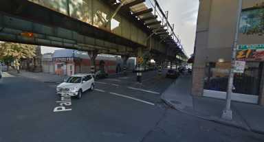 Police arrested three individuals involved in a machete attack and robbery at this Ridgewood intersection early on New Year's Day morning, it was reported.
