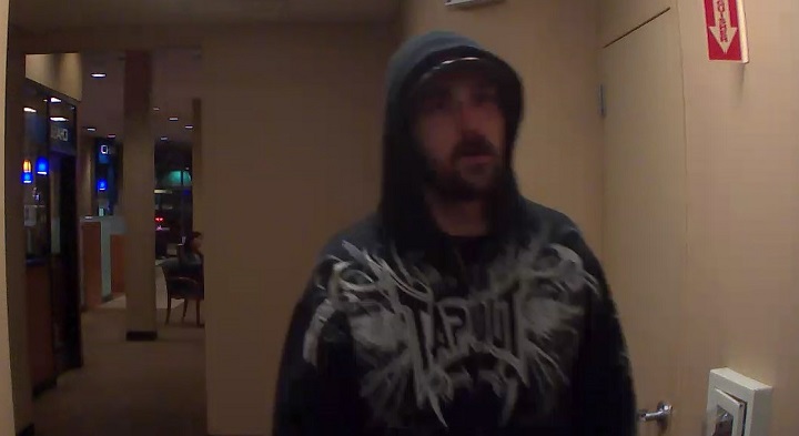 The bank robber who swiped cash from a Chase bank in Bayside on Tuesday afternoon.