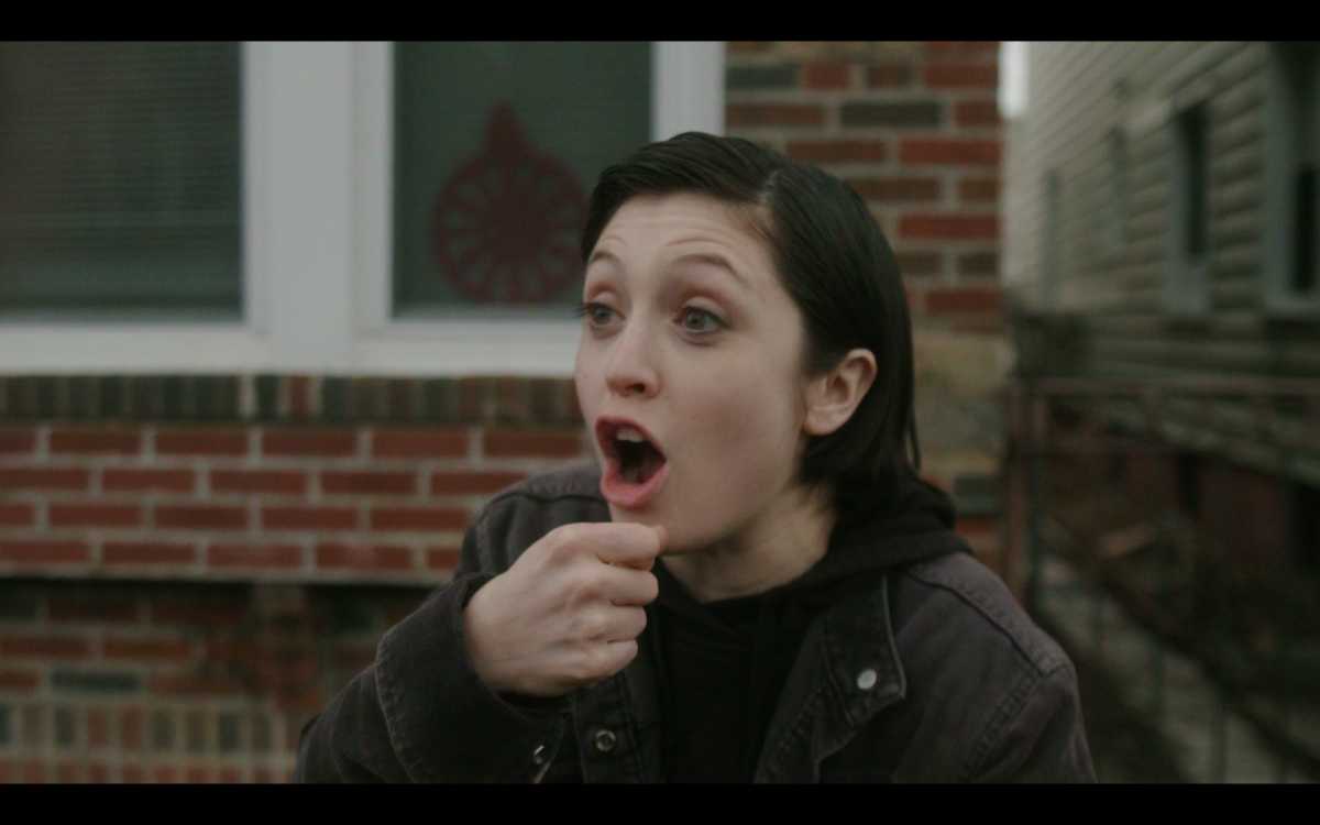 Tallie Medel as Mel in MUCK – outside