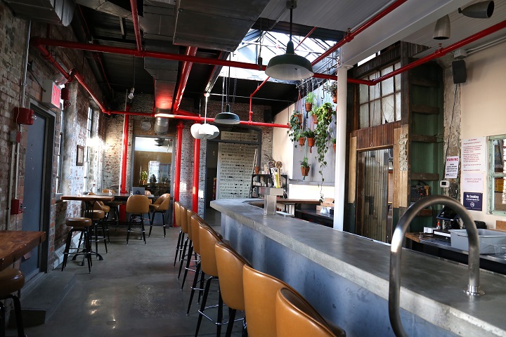 The Ready Room bar.