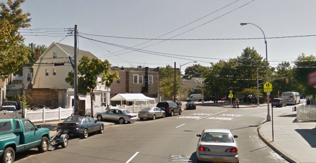 The block of Liberty Avenue where 32-year-old Phillip Harris was gunned down on April 16.