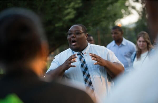 Vigil calls for peace in borough and country