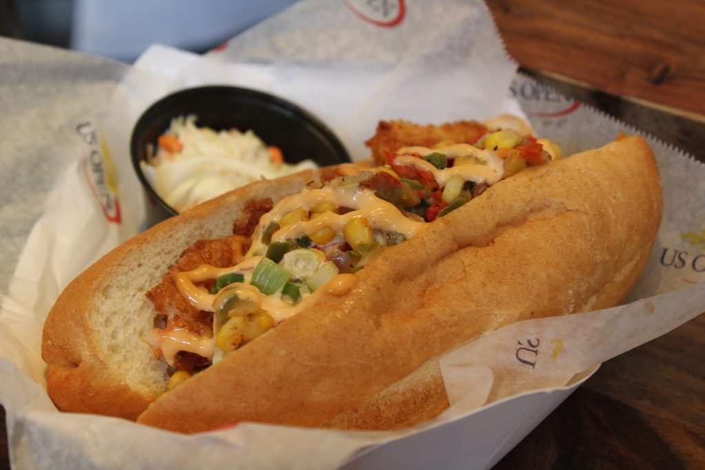 FRIED SHRIMP PO BOY DAVID BURKE CLOSE