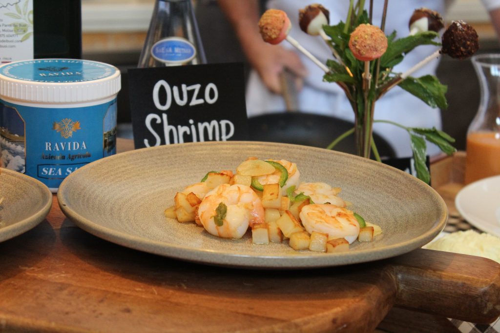 OUZO SHRIMP TONY MANTUANO