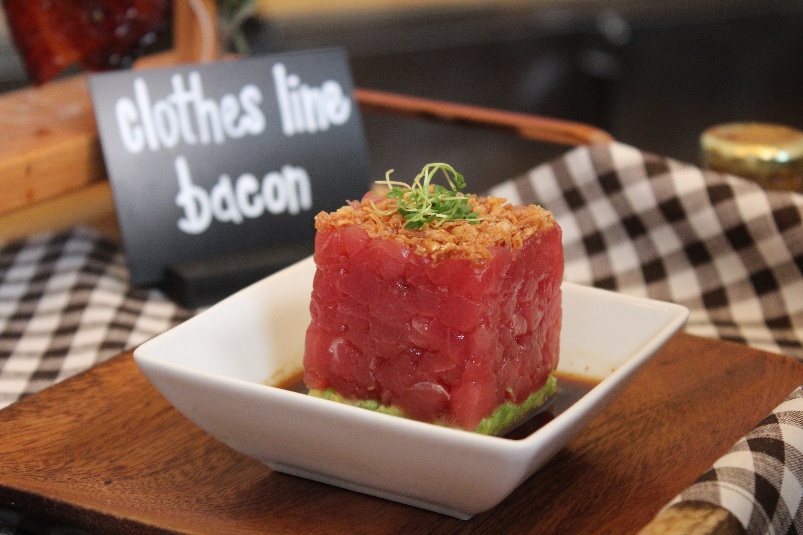 TUNA TARTARE DAVID BURKE