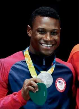 Former St. John’s fencer scores silver in Rio
